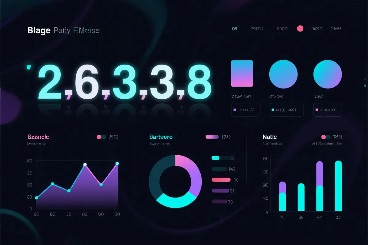 数据与开奖信息插画